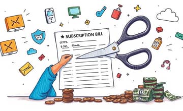 Subscription Savvy: Cutting Unnecessary Monthly Expenses